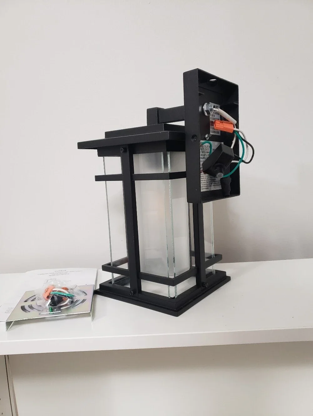 LUTEC Craftsman Style Outdoor LED Wall Lantern